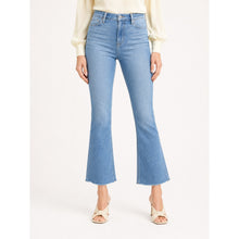 Load image into Gallery viewer, Paige Claudine Darling With Siesta Frayed Hem Denim Flared Jeans Blue 31