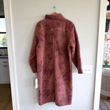 Load image into Gallery viewer, Lululemon Lab Textured Fleece Coat Diamond Dye Dusty Bronze Pelt 10 NWT