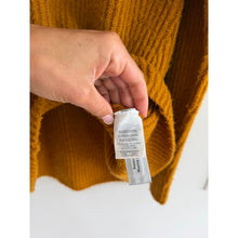 Load image into Gallery viewer, Madewell Northfield Mock Neck Ribbed Knit Pullover Sweater Brown XS