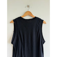 Load image into Gallery viewer, Project Social T Graphic Print Crew Neck Muscle Tank Top Black L NWT