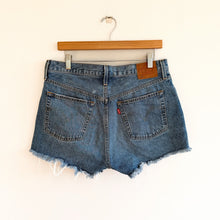 Load image into Gallery viewer, Levi's 501 Distressed Denim Cut-Off Shorts Blue 31