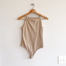 Load image into Gallery viewer, Abercrombie & Fitch Sleeveless Square Neck Bodysuit Cream S