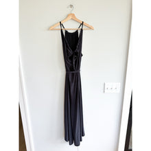 Load image into Gallery viewer, Anthropologie HD in Paris Sleeveless Halter Neck Wide Leg Jumpsuit Gray S