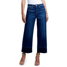 Load image into Gallery viewer, L'AGENCE Whitney High Rise Wide Leg Jeans in Caraway Blue 25