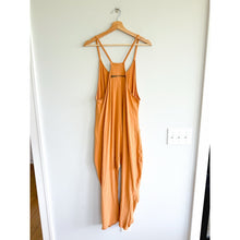 Load image into Gallery viewer, FP Movement Hot Shot Sleeveless Wide Leg Jumpsuit Orange XS
