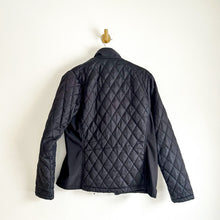 Load image into Gallery viewer, Marker Zip Front Quilted Moto Jacket with Zip Pockets Black M
