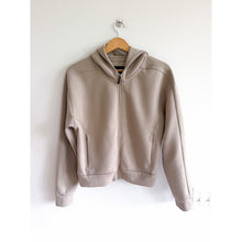 Load image into Gallery viewer, UNRL Essence Full Zip Stretch Hoodie Sweatshirt Pebble Beige S