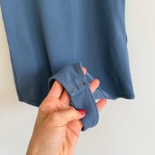 Load image into Gallery viewer, Abercrombie & Fitch Soft A&F Collection Sleeveless Crew Neck Bodysuit Blue S