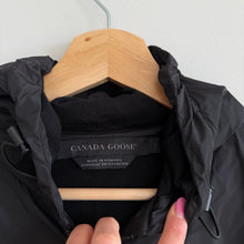 Load image into Gallery viewer, Canada Goose Windbridge Hoody Knit Zip Up Hooded Jacket Black L