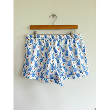 Load image into Gallery viewer, Roller Rabbit Romy The Rabbit Livy Pajama Shorts Set Blue L NWT
