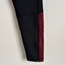 Load image into Gallery viewer, Zella Gossip Ankle Zip Mesh Hem Leggings Black S