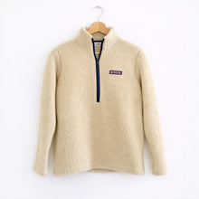 Load image into Gallery viewer, Vineyard Vines Heritage Sherpa 1/2-Zip in Camel XXS