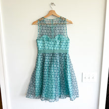 Load image into Gallery viewer, Anthropologie Moulinette Soeurs Chasia Fit & Flare Sleeveless Dress Turquoise 4