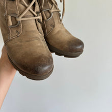 Load image into Gallery viewer, Sorel Joan of Arctic Wedge II Waterproof Lug Sole Booties 7