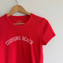 Load image into Gallery viewer, American Eagle x The Summer I Turned Pretty Graphic Ribbed T-Shirt Red L