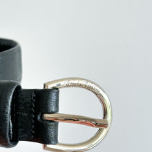 Load image into Gallery viewer, Brooks Brothers 346 Genuine Leather Belt Black M
