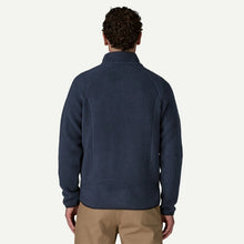 Load image into Gallery viewer, Patagonia Retro Pile Fleece Zip Up High Neck Basic Jacket Navy Blue XXL