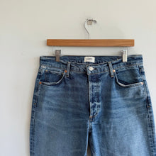 Load image into Gallery viewer, Citizens of Humanity Charlotte High Rise Denim Crop Jeans Blue 30