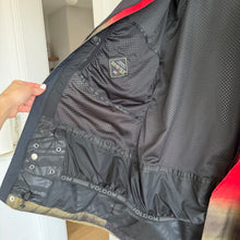Load image into Gallery viewer, Volcom Leda Gore-Tex Colorblock Zip Up Hooded Winter Jacket Black Red L