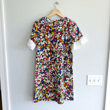 Load image into Gallery viewer, Ann Taylor Floral Eyelet Cuff Shift Dress S