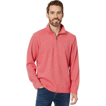 Load image into Gallery viewer, Vineyard Vines Saltwater Quarter Zip Mock Neck Pullover Sweater Pink/Red XXL