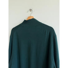 Load image into Gallery viewer, Fairway & Greene Baruffa Merino Long Sleeve Pullover Windsweater Green XXL