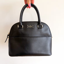 Load image into Gallery viewer, Kate Spade New York Grove Street Carli Leather Crossbody Purse Bag Black