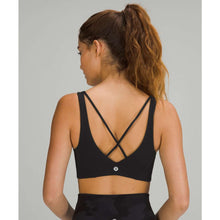 Load image into Gallery viewer, Lululemon Strappy Nulu Yoga Light Support Activewear Sports Bra Black 8