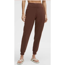 Load image into Gallery viewer, Lululemon Align High Rise Wide Flat Waistband Ankle Jogger Java Brown 4
