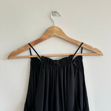 Load image into Gallery viewer, Karen Kane Keyhole Tank Top Blouse Black L NWT