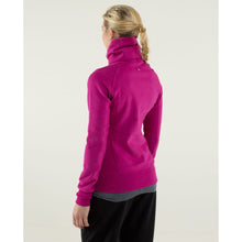 Load image into Gallery viewer, Lululemon Calm & Cozy Zip Up Mock Neck Basic Jacket Raspberry Pink 8