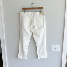 Load image into Gallery viewer, Citizens of Humanity Charlotte Crop High Rise Straight Jeans White 30