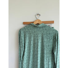 Load image into Gallery viewer, Hanna Andersson Bunny Print Long Sleeve HannaSoft Pajama Set Green XXS