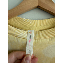 Load image into Gallery viewer, Daily Practice Oh So Good Graphic Pullover Sweatshirt Yellow XS