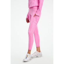 Load image into Gallery viewer, Roller Rabbit Sporty Hearts Vega High Rise Activewear Leggings Pink XS NWT