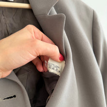 Load image into Gallery viewer, Jil Sander Single-Breasted Wool Blend Blazer Jacket Taupe 38