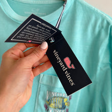 Load image into Gallery viewer, Vineyard Vines Garment Dyed Tropical Fish Graphic T-Shirt Andros Blue S NWT
