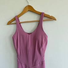 Load image into Gallery viewer, Lululemon Align 8" Sleeveless Scoop Neck Bodysuit Romper Velvet Dust 4