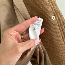 Load image into Gallery viewer, J. Crew Chateau Wool Blend Hooded Stadium Cloth Parka Coat Brown 00P