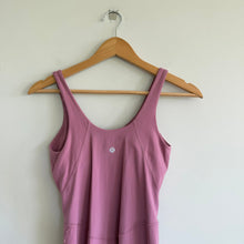 Load image into Gallery viewer, Lululemon Align 8" Sleeveless Scoop Neck Bodysuit Romper Velvet Dust 4