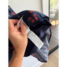Load image into Gallery viewer, Abercrombie & Fitch Bra-Free Smocked Waist Mini Dress Blue M NWT