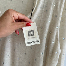 Load image into Gallery viewer, Zadig & Voltaire Elya Strass Embellished Cashmere Pullover Sweater Cream L NWT