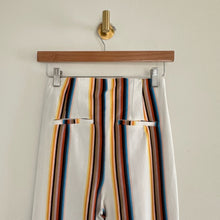 Load image into Gallery viewer, Free People Clean Crop Flare Pants Multi Stripe 2