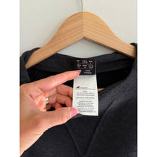 Load image into Gallery viewer, New Balance Crew Neck Short Sleeve Activewear T-Shirt Dress Charcoal Gray L