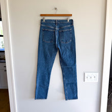Load image into Gallery viewer, AGOLDE Merrel High Rise Slim Straight Denim Jeans Blue 27