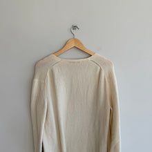 Load image into Gallery viewer, Madewell Cozy Walker Merino Wool Cardigan Sweater Cream XS