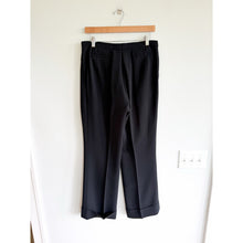 Load image into Gallery viewer, Jil Sander Vintage Wool Blend High Rise Straight Leg Trouser Pant 42