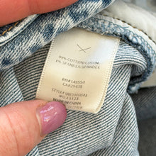 Load image into Gallery viewer, Unpublished Denim High Rise Pockets Button-Fly Straight Jeans Blue 32