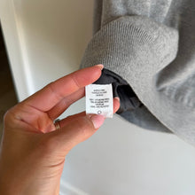 Load image into Gallery viewer, Fairway & Greene Baruffa Merino Long Sleeve 1/4 Zip Windsweater Grey XL Gray XL