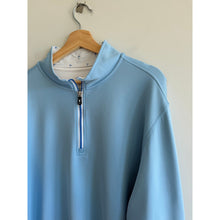 Load image into Gallery viewer, Fairway & Greene Caves Golf 1/4 Zip Pullover Sweatshirt Blue XL